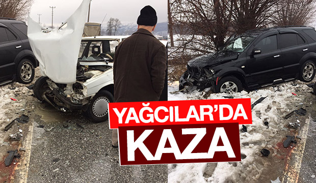 Yağcılar Mahallesinde Kaza