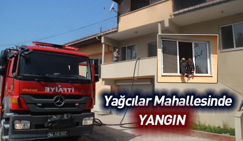 Yağcılar Mahallesinde Yangın