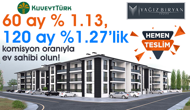 Yağız Biryan İnşaat'tan kaçırılmayacak fırsat