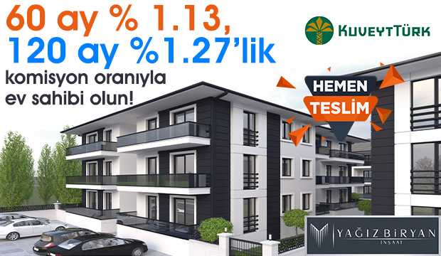 Yağız Biryan İnşaat'tan kaçırılmayacak fırsat