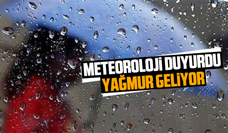 Yağmur geliyor