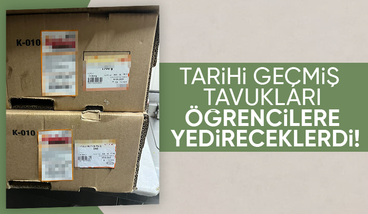 Yakalanmasalar öğrencilere yedireceklerdi