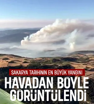 Yangın felaketi sürüyor; Dehşete düşüren görüntüler