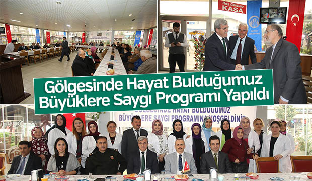 YAŞLILAR HAFTASINDA BÜYÜĞE SAYGI PROGRAMI