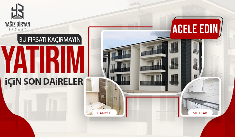 Yatırım İçin Son Daireler