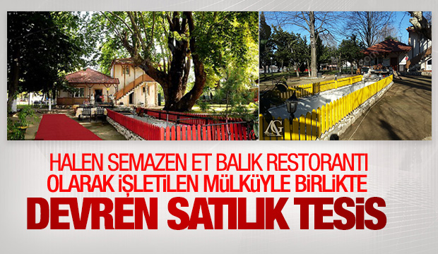 Yatırımlık Mükemmel Devren Satılık Tesis ve Alan 