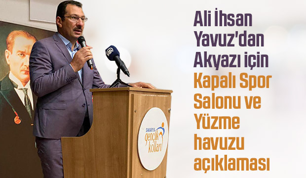 Yavuz'dan Kapalı Spor Salonu ve Yüzme havuzu açıklaması