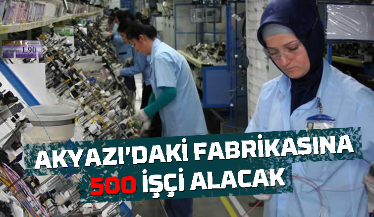 Yazaki 500 işçi alacak