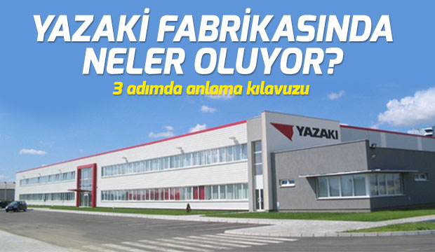 Yazaki fabrikasında neler oluyor