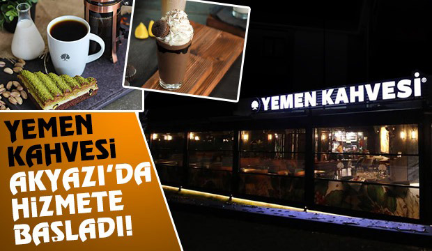 YEMEN KAHVESİ AÇILDI