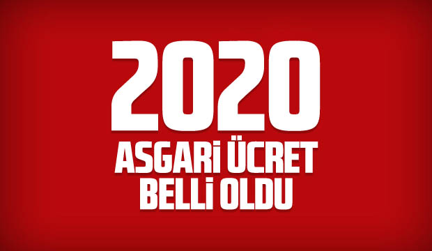 Yeni asgari ücreti belli oldu