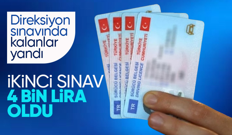 Yeni ehliyet alacaklar üzülecek: Direksiyon sınav ücretlerine zam geldi