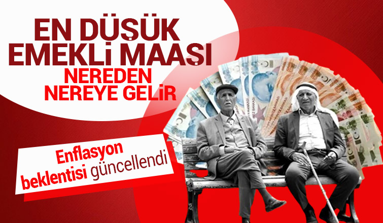 Yeni enflasyon beklentisiyle emekli, memur maaşları ve asgari ücret tekrar hesaplandı