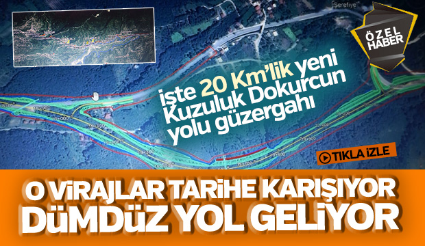 Yeni Kuzuluk-Dokurcun D140 Karayolunun Güzergahı Belli Oldu