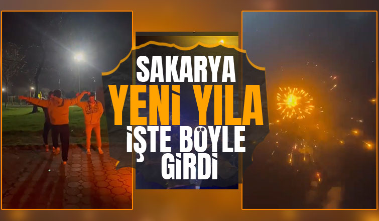 Yeni yılı silah sıkarak karşıladılar