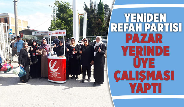 Yeniden Refah Akyazı'da çalışmalarına hız verdi
