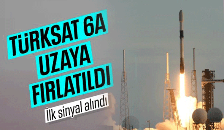 Yerli ve milli haberleşme uydusu Türksat 6A uzaya fırlatıldı