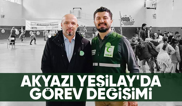 Yeşilay'ın Akyazı temsilcisi Sezgin Bıçak oldu