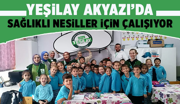Yeşilay Sağlıklı Nesiller için Çalışıyor