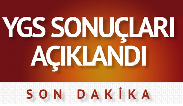 YGS SONUÇLARI AÇIKLANDI
