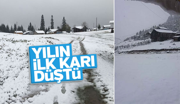 Yılın ilk karı düştü 