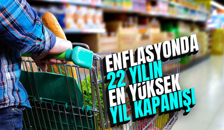 Yıllık enflasyon açıklandı