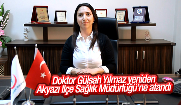 Yılmaz Yeniden İlçe Sağlık Müdürü Oldu