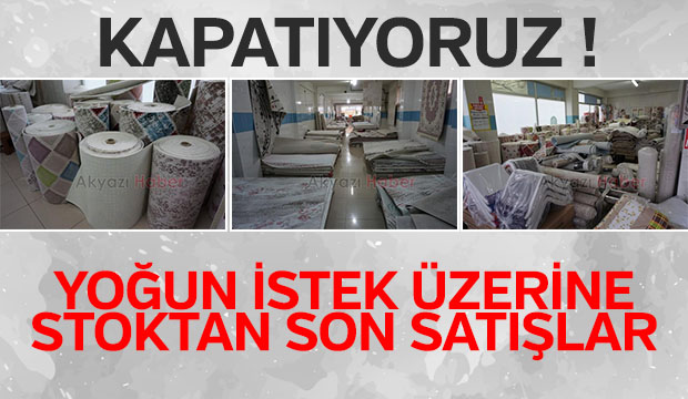 Yoğun İstek Üzerine Stoktan Son Satışlar