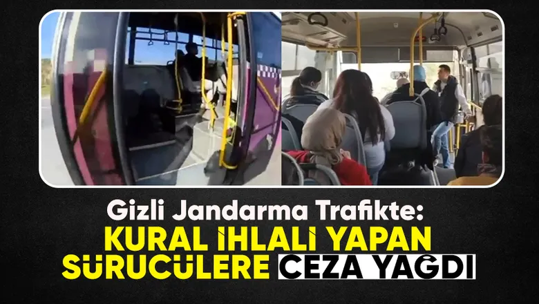 Yolcu gibi binip ceza yazdılar