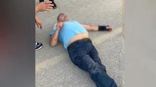 Yolda akan su kazaya neden oldu