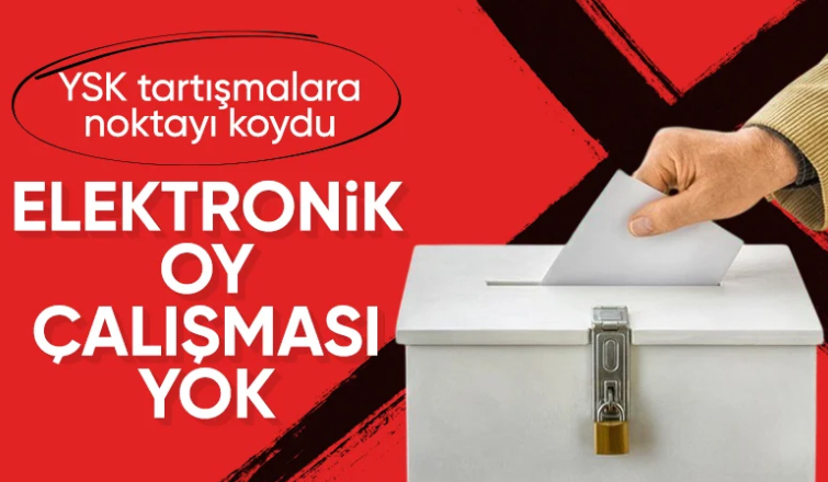 YSK'dan elektronik oy uygulaması açıklaması