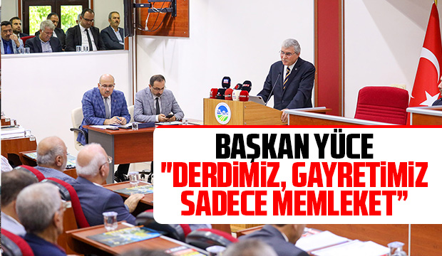 Yüce’den mecliste tek nefeste 4 buçuk yılın özeti