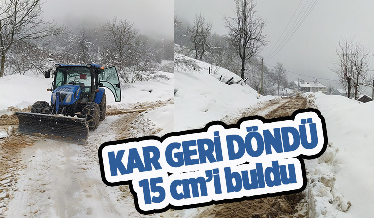 Yüksek kesimlerde kar etkili oluyor