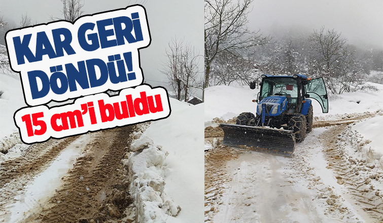 Yüksek kesimlerde kar etkili oluyor