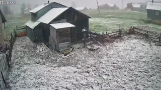 Yüksek kesimlere kar yağdı