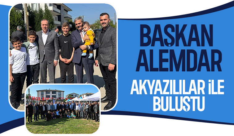 Yusuf Alemdar Akyazı’nın merkeziyle birlikte altyapısını yenileyeceğiz