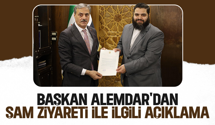 Yusuf Alemdar Şam ziyareti ile ilgili konuştu