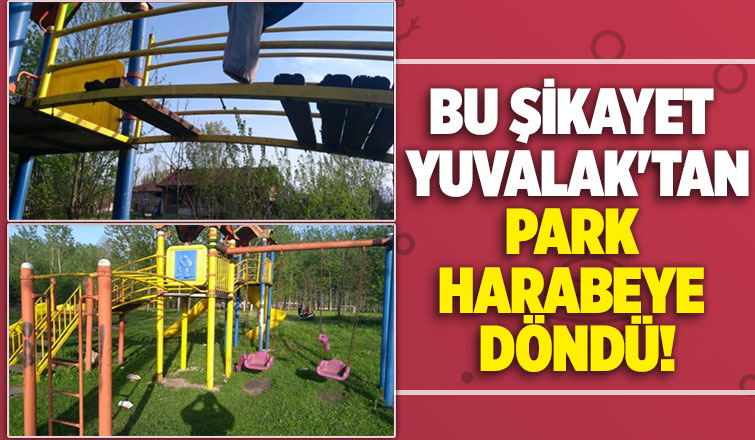 Yuvalak'ta park tepkisi