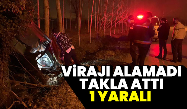 Yuvalak Yolunda Trafik Kazası 