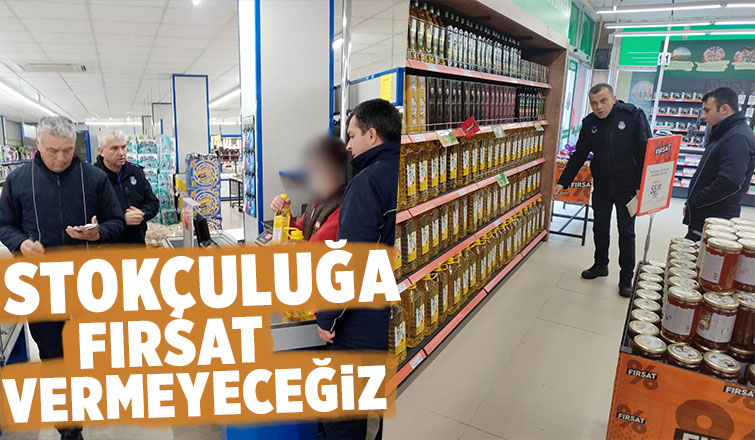 Zabıta ekipleri market denetiminde