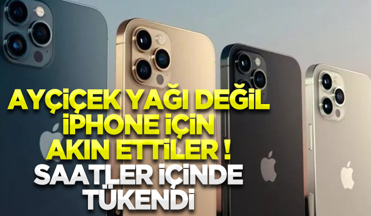 Zam kararıyla İphone almak için akın ettiler