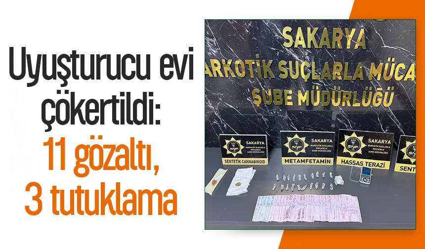 Zehir evine operasyon