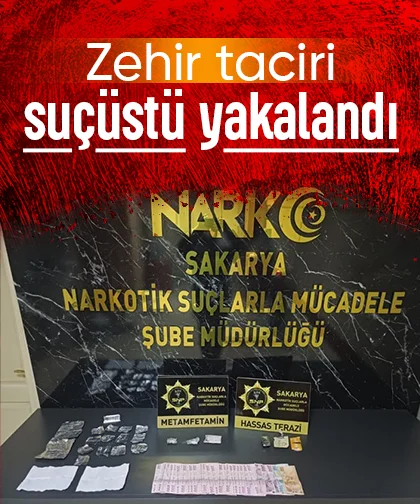 Zehir taciri suçüstü yakalandı