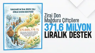 Zirai don mağduru çiftçiye 371,6 Milyon liralık destek