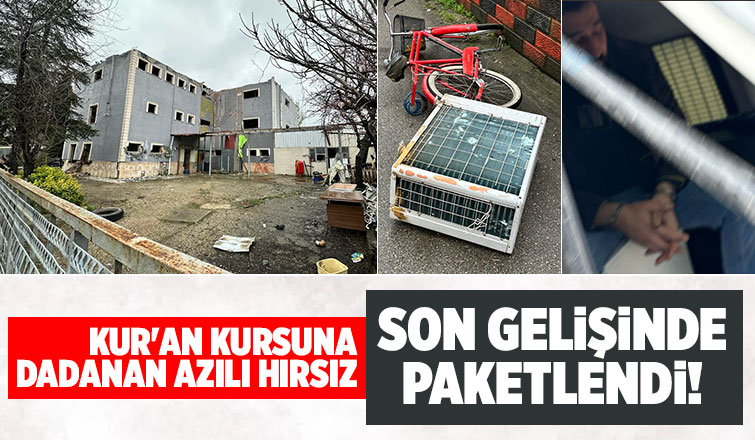 Azılı hırsız bir zıpladı iki zıpladı üçüncü de çarpıldı