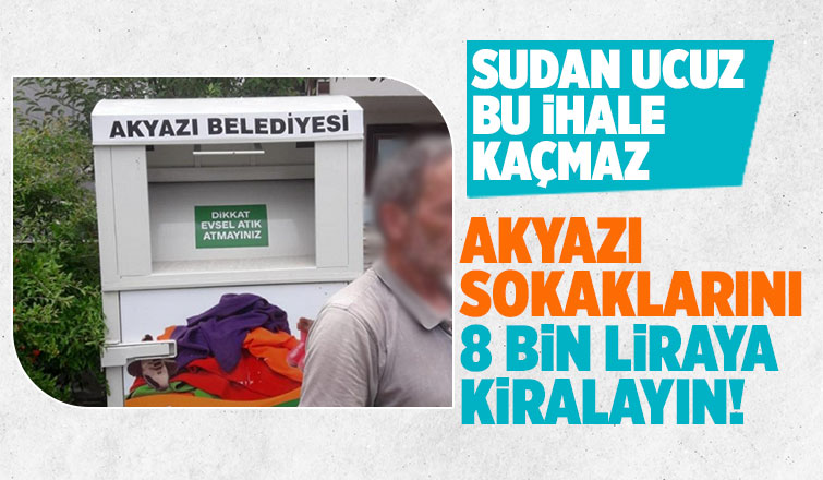 Belediyeden sudan ucuz ihale; Fırsatı kaçırmayın