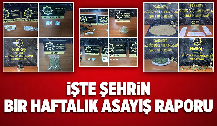 Çok sayıda silah ele geçirildi