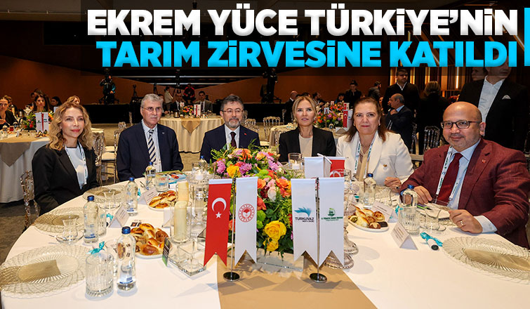 Ekrem Yüce: Tarımın geleceğini Sakarya’da inşa ediyoruz
