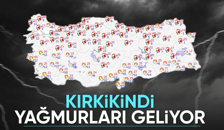 Hafta sonu hava değişecek: Yağmur geliyor