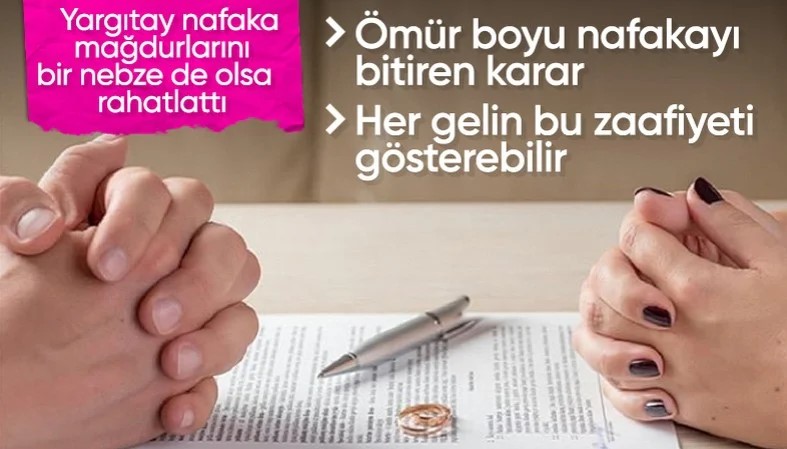 Kadına bağlanan nafaka kararı, kaynanasına hakaretlerde bulunduğu gerekçesiyle bozuldu.